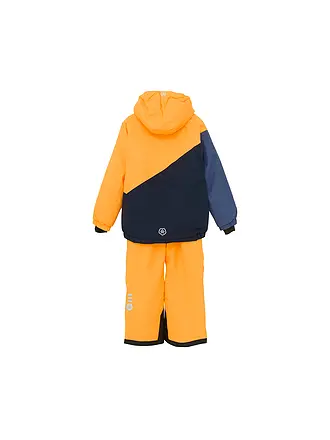 COLOR KIDS | Ensemble de combinaison de ski Colorblock pour enfants | orange